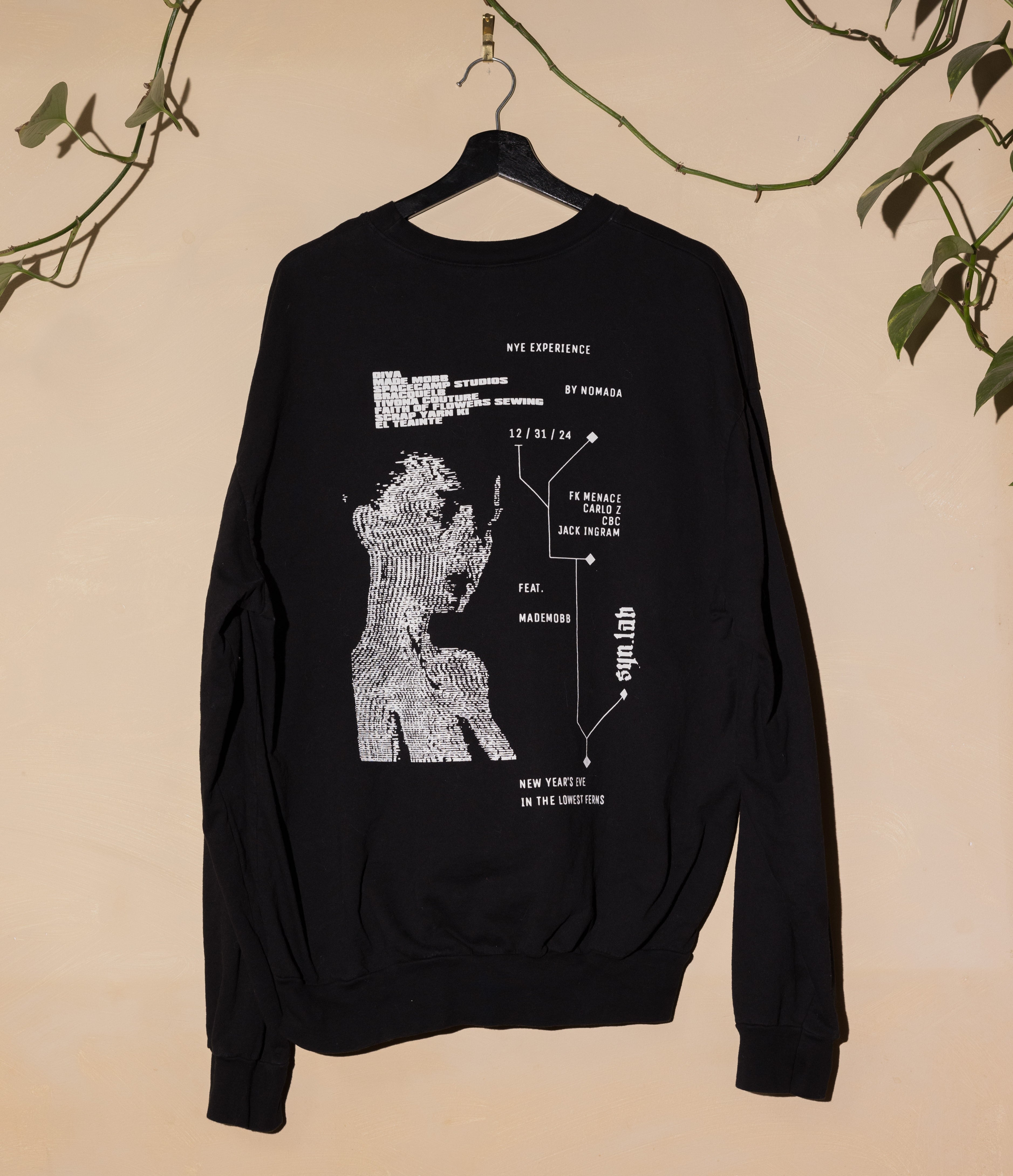 NOMADA 'Echo Base' crew neck sweatshirt